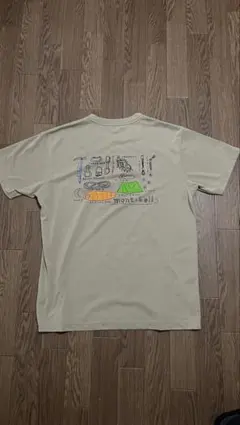 美品　mont-bell カジュアルTシャツ ベージュ　メンズ　M