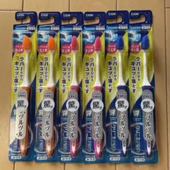 【6本セット】クリニカPRO 歯ブラシ コンパクト ふつう　ラバーヘッド
