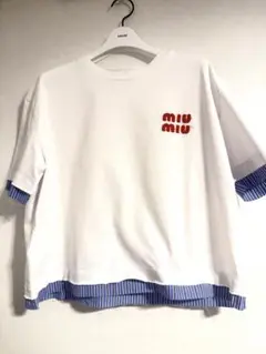 2025年最新】MIU MIU Tシャツ・カットソーの人気アイテム - メルカリ