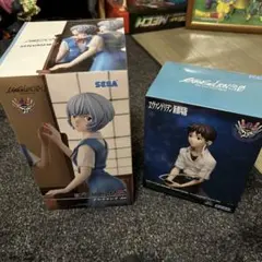 シン・エヴァンゲリオン フィギュアセット 碇シンジ 綾波レイ SEGA