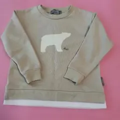 Season Reason クマプリント トレーナー 100cm