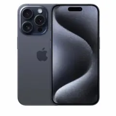 Apple iPhone 15 Pro ブルーチタニウム本体