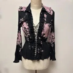 .jpさん専用　ヴィンテージ　DRESS-U BY SHARON ロック　花模様