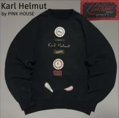 Karl Helmut カールヘルム ピンクハウス マルチワッペン スウェット