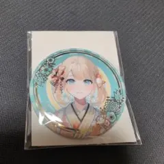 ホロライブ ランダム箔押し缶バッジ お正月ver. 風真いろは