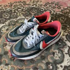 タグ付デッドストックNIKE SOLARSOFT WAFFLE CRUISER黄 - メルカリ