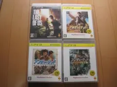 ＰＳ３ソフト４枚セット　ラスト・オブ・アス 他