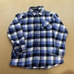 BeBe キッズ チェックネルシャツ 130cm
