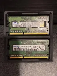 Samsung 4GB DDR3 メモリ 2枚（計8GB）