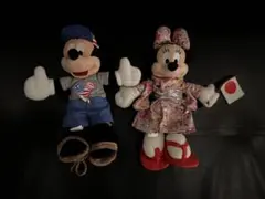 ミッキー・ミニー ぬいぐるみセット