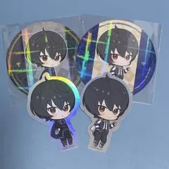あんスタ アニカフェ 追憶 チェックメイト コースター ステッカー 朔間凛月