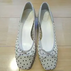 組曲　チュールバレエパンプス　ドット　水玉のサムネイル