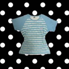 CROWN BANBY 水色　Tシャツ 160のサムネイル