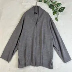 【美品】 ANA ファーストクラス グレー 長袖カーディガン 非売品