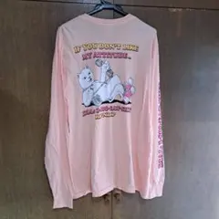 RIPNDIP 猫デザイン 長袖Tシャツ Lサイズ