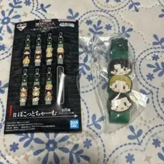 一番くじ　進撃の巨人　I賞ぽこっとちゃーむ　リヴァイ&エルド&グンタ