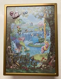TOKYO DISNEY SEA ファンタジースプリングス　お菓子缶　空き缶箱