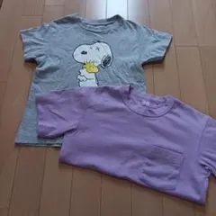 ユニクロTシャツ2まい♡120