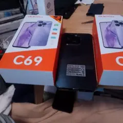 Oukitel C69 スマートフォン 本体 ブラック2台セット