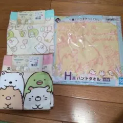 すみっコぐらし　ウォッシュタオルハンドタオル