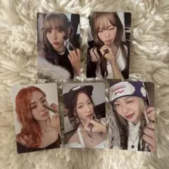 トレカ ルセラフィム LE SSERAFIM easy 封入 コンプリート