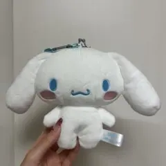 シナモロール ぬいぐるみ クリップ付き　がま口　タイトー限定