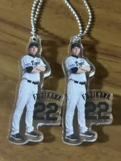 藤川選手 アクリルキーホルダー 22