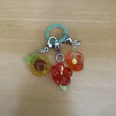 あなたに贈る花言葉 ガチャガチャ めじるしアクセサリー ハイビスカス 3個セット