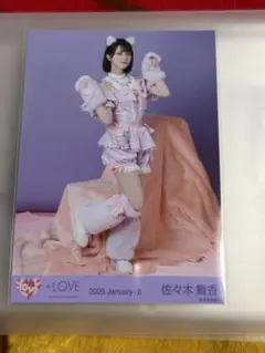 イコラブ＝LOVE 生写真 佐々木舞香 7周年衣装 猫 ヒキ - メルカリ