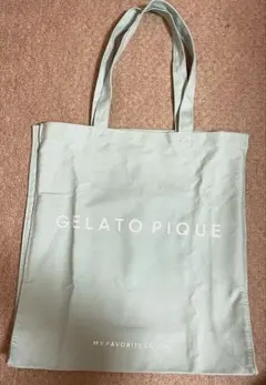gelate pique ジェラートピケ ホビー トートバッグ グリーンのサムネイル