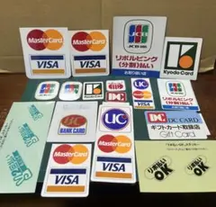 クレジットカード　各社　ステッカー