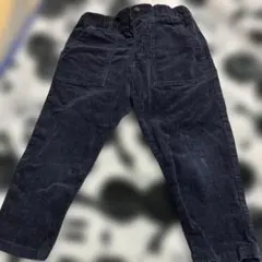 COMME CA ISM ネイビー ロングパンツ 100A