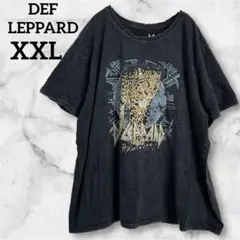 DEF LEPPARD 【XXL】　デフレパード バンド　HYSTERIA　半袖