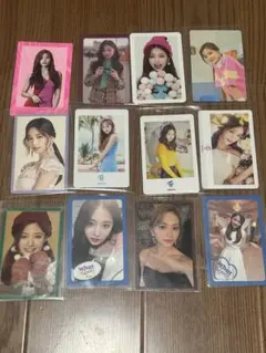 TWICE ツウィ　トレカ12枚セット+トレカ風カード