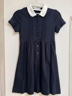 familiar 半袖ワンピース 120cm ネイビー