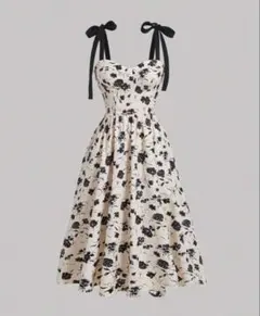 【新品タグ付き】SHEIN ワンピース 花柄 XSサイズ