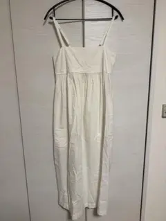 UNIQLO キャミワンピース ホワイト Sサイズ