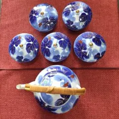 深川製磁　急須と湯呑み5客セット