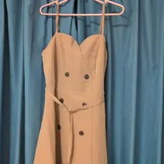 アースミュージックアンドエコロジー　トレンチ風キャミワンピース