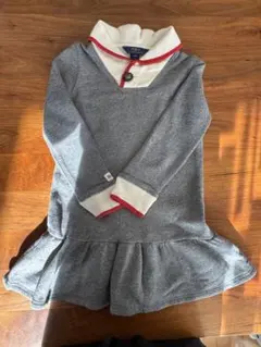 値下げしました！POLO RALPH LAUREN グレー ワンピース 6裏起毛