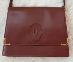 美品 Cartier カルティエ マストライン ショルダーバッグ