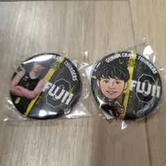 群馬クレインサンダーズ 藤井祐眞 缶バッジ 2種セット