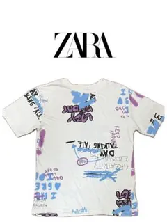ZARA ザラ グラフィティTシャツ 半袖のサムネイル