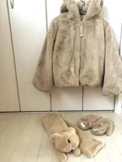 3点セット　LOVETOXIC アウター　手袋　JENNI マフラー　セット