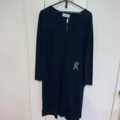 Roberta di Camerino ネイビー ワンピース　サイズ13のサムネイル