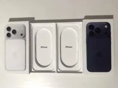 iPhone 17Pro ディープブルー　シルバー　 空箱