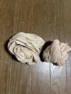 ベージュストッキング2点セットお掃除用