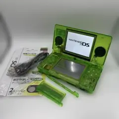 【美品】Nintendo DS Lite 本体　クリアグリーン