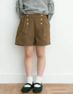 URBAN RESEARCH DOORS　ストレッチタックキュロット　パンツ