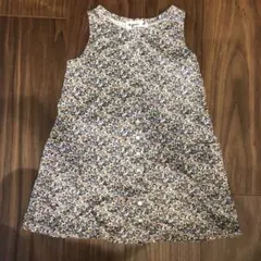 アニエスベー、4ans 花柄ワンピ